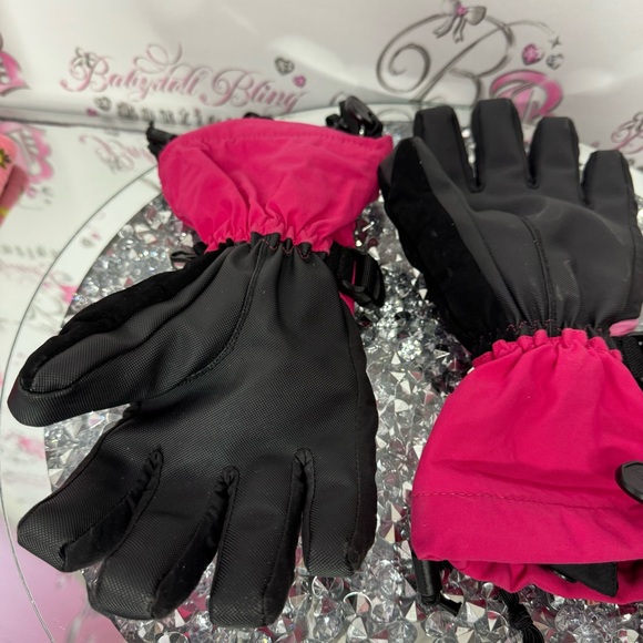 Burton gloves winter snowboarding ski mountains warm high style pink snow mitts - Picture 8 of 11